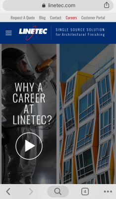 New Linetec website