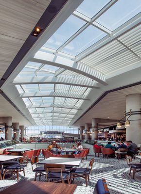 Florida's Aventura Mall's new wing offers sunlit experience thanks to Super  Sky skylight finished by Linetec - Linetec