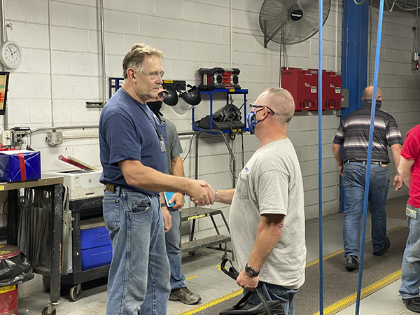 Dennis Helgeson retirement from Linetec