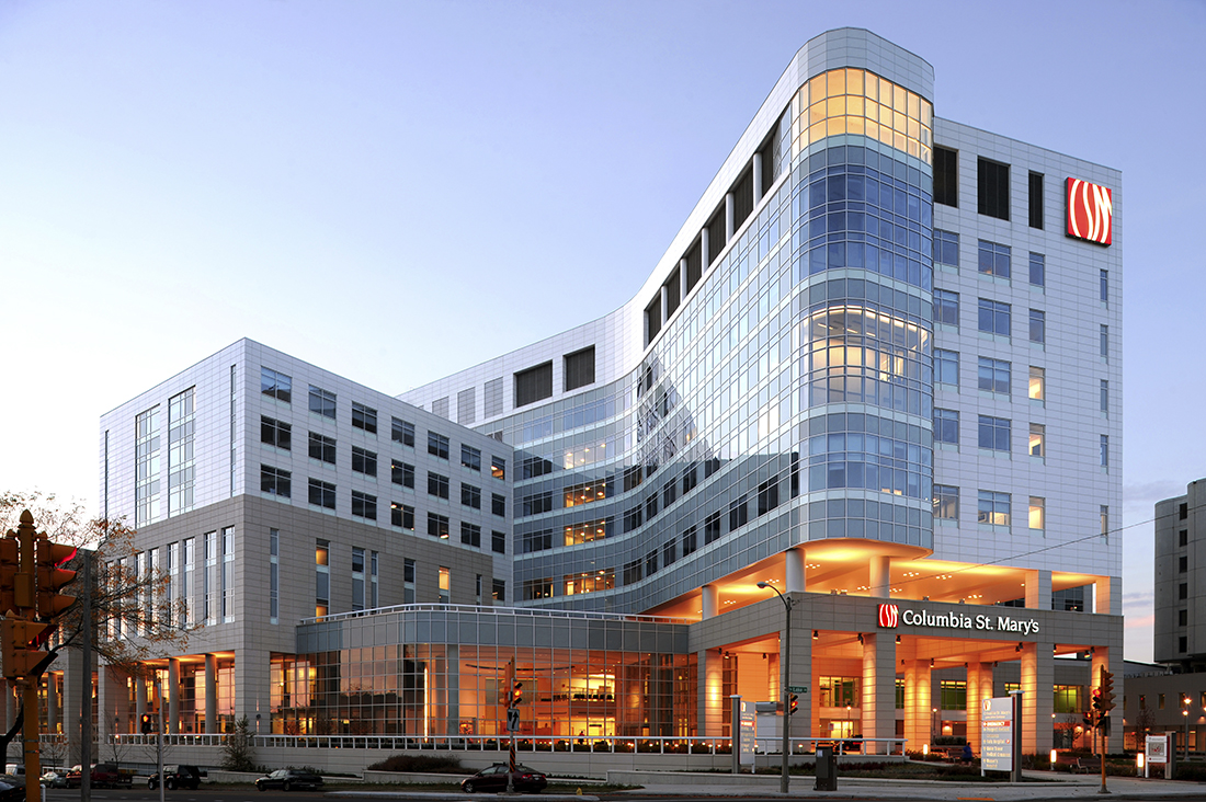 Columbia St. Mary's Hospital outside photo