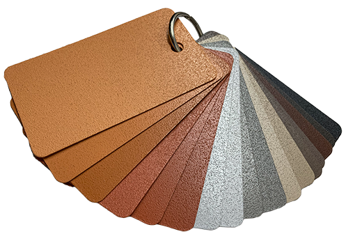 Terra Cotta coatings replicate the variety of clay color in 17